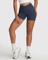 Women's Crossover Yoga Shorts
