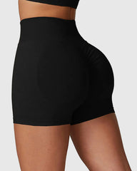 Black Sports Shorts Womens