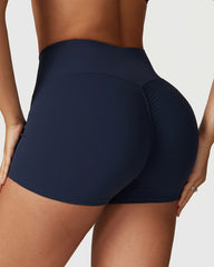 Supportive Women's High Waisted Gym Shorts