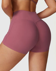 High Rise Women's Yoga Shorts Comfort