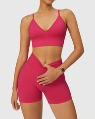 Seamless Bra with Support for Yoga