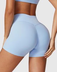 Women's Seamless Sports Yoga Shorts