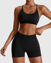 Scoop Neck Sports Bra for Yoga