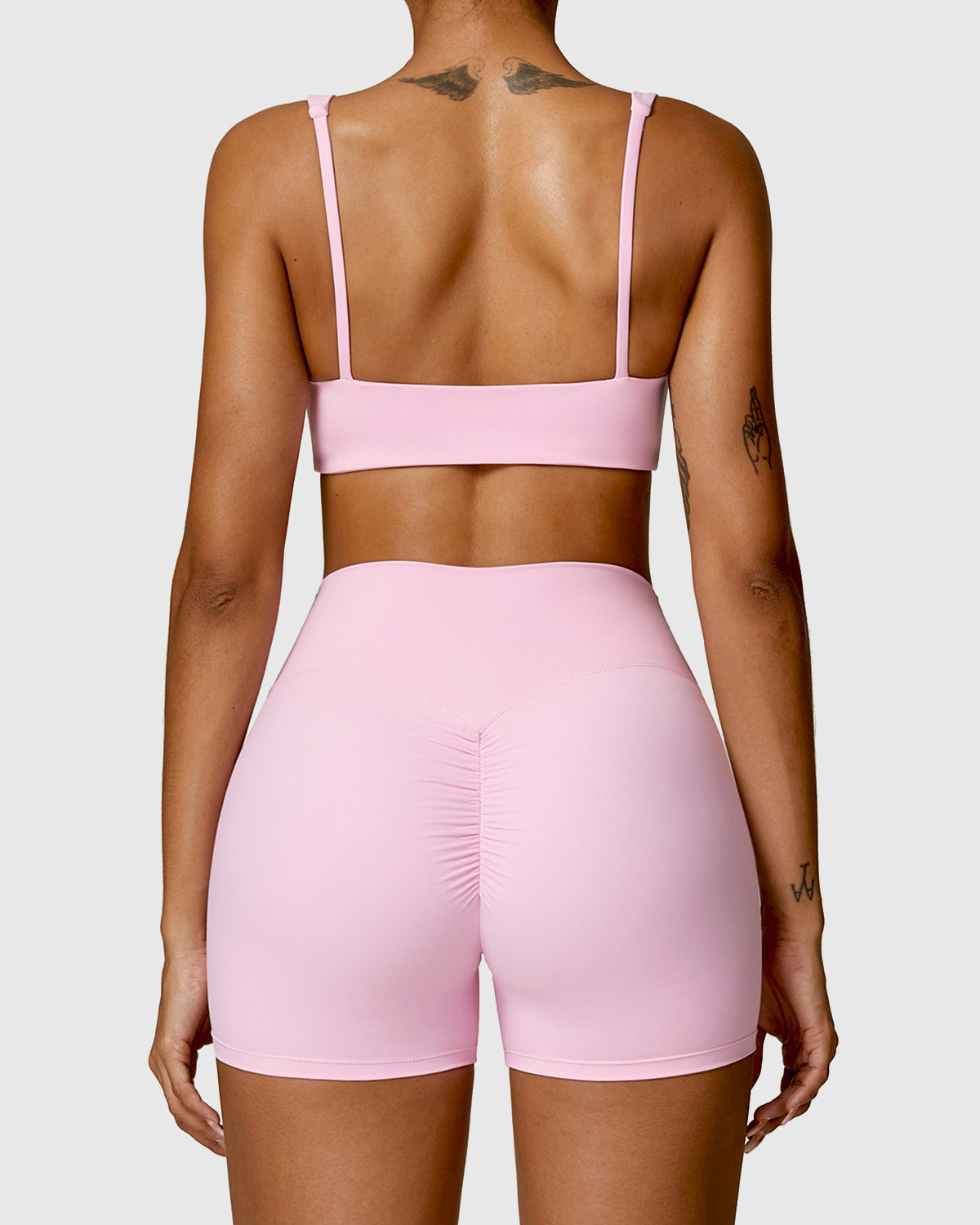 Strappy Sports Bra - Gym Outfit