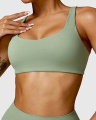 Push-Up Strappy Sports Bra