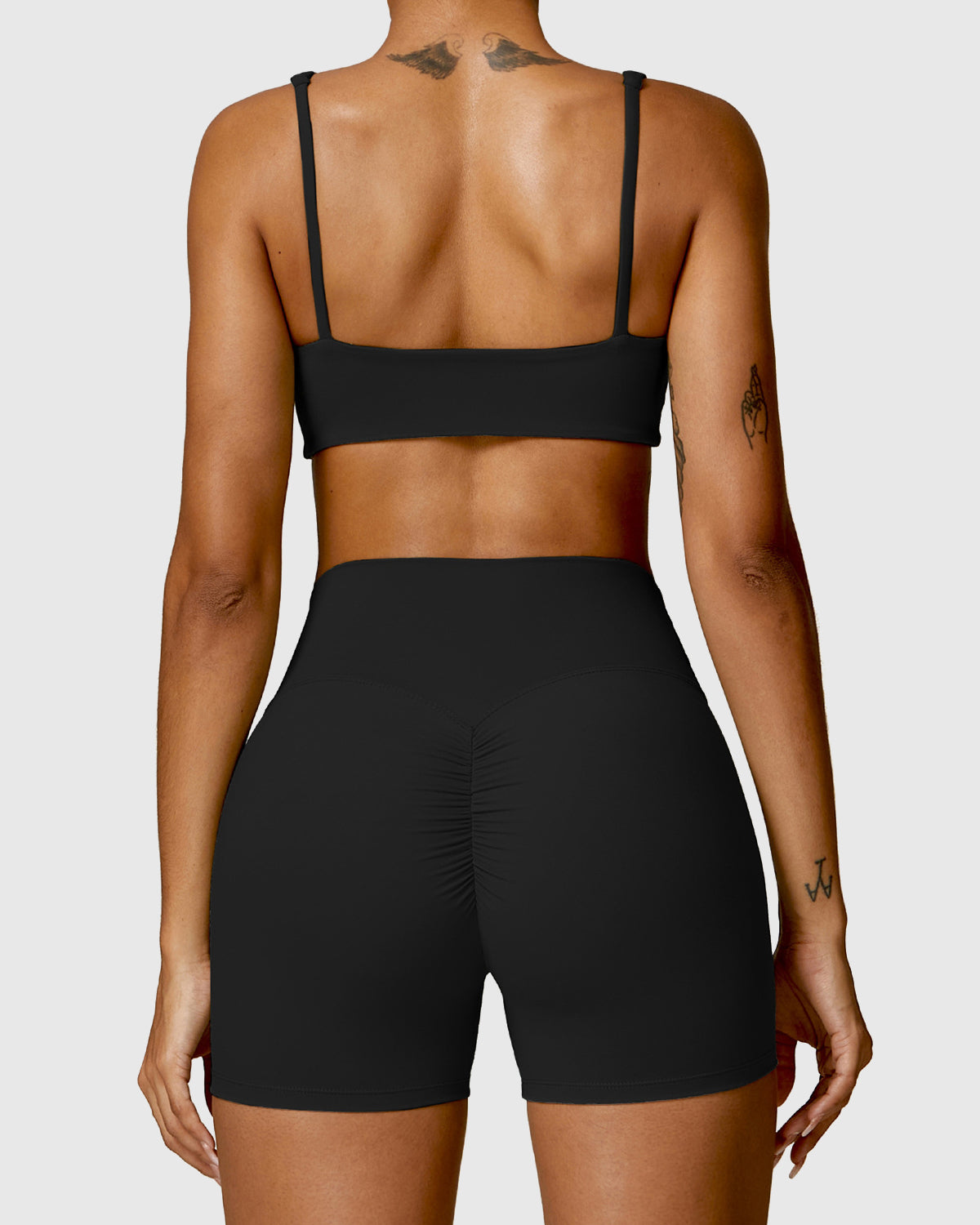 Strappy Sports Bra - Gym Outfit