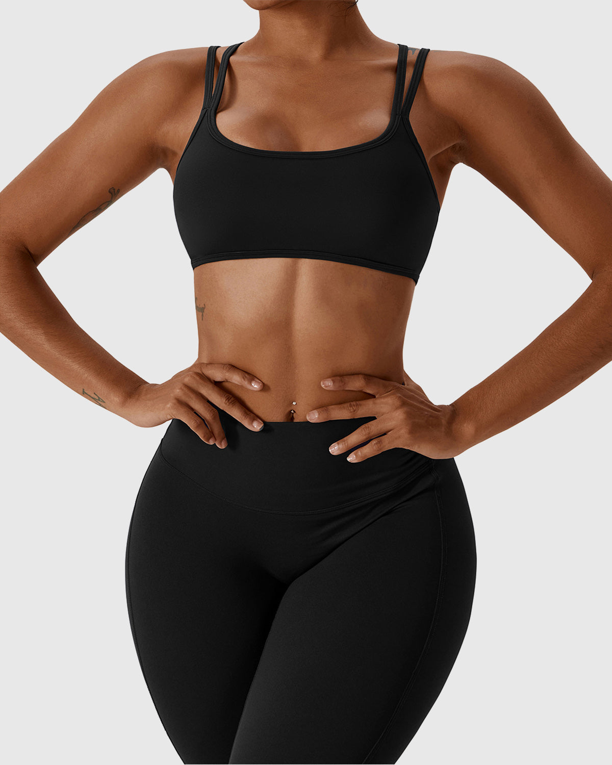 Scoop Neck Activewear Bra