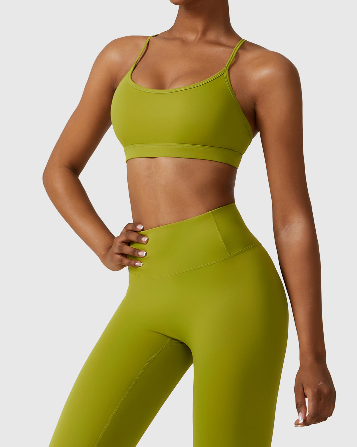 Supportive Strappy Sports Bra