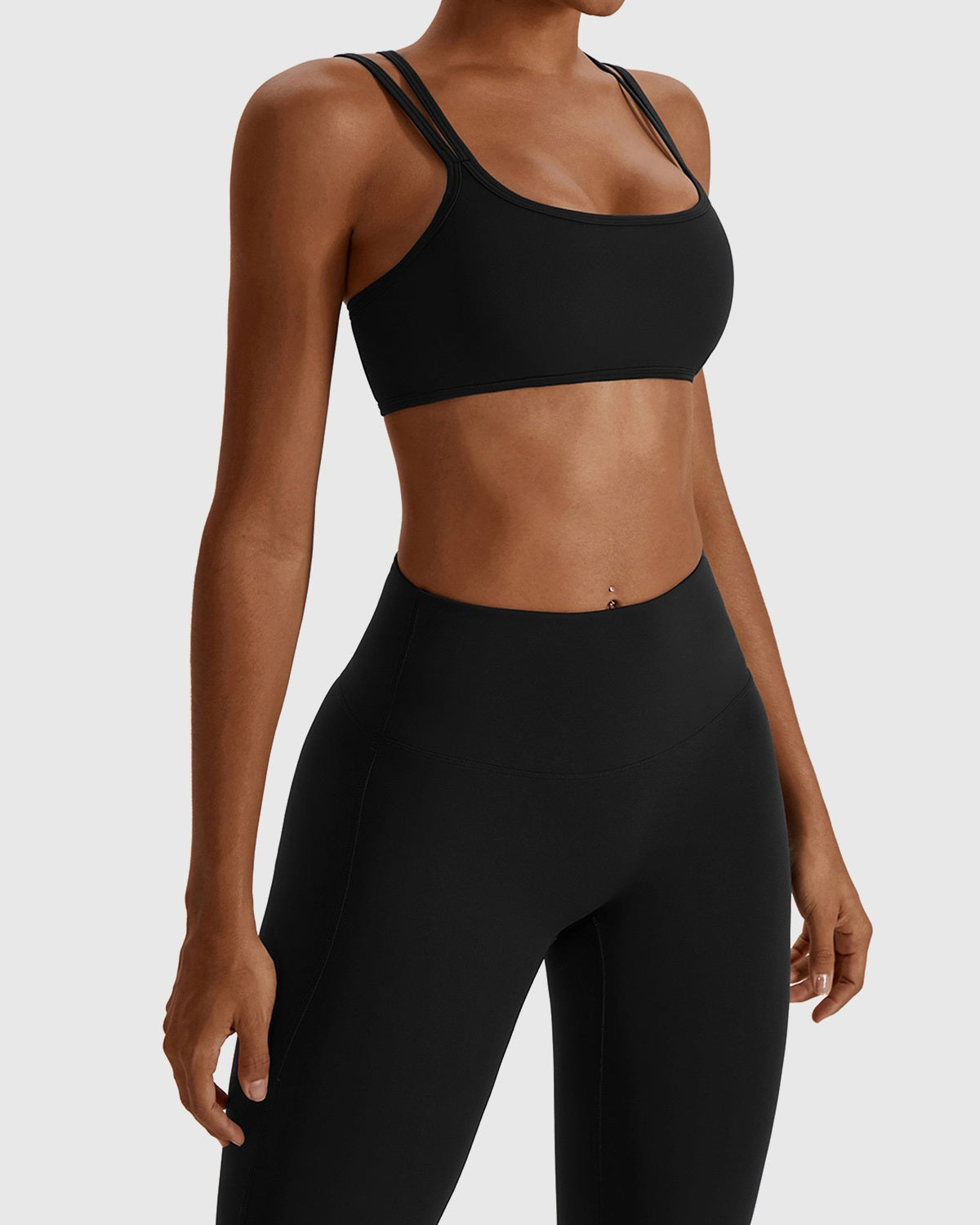 Fitness Cross Back Strappy Bra