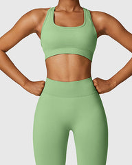 Seamless Yoga Activewear Set