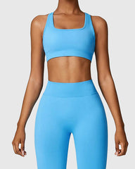 Women's Gym Outfit - Seamless Set