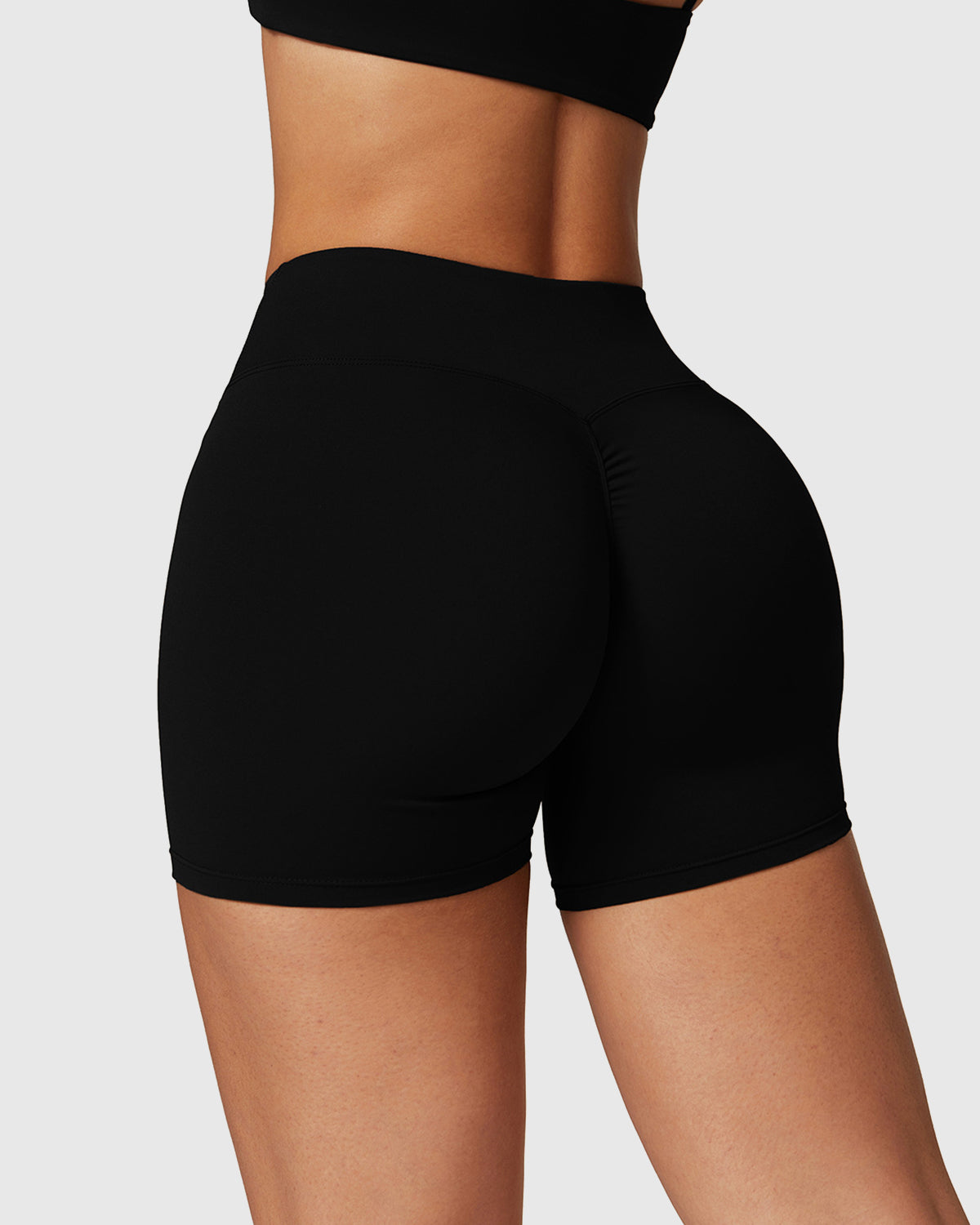 Lightweight High Cross-Waist Shorts