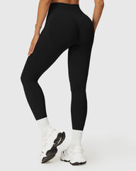 Women's Black Running Leggings