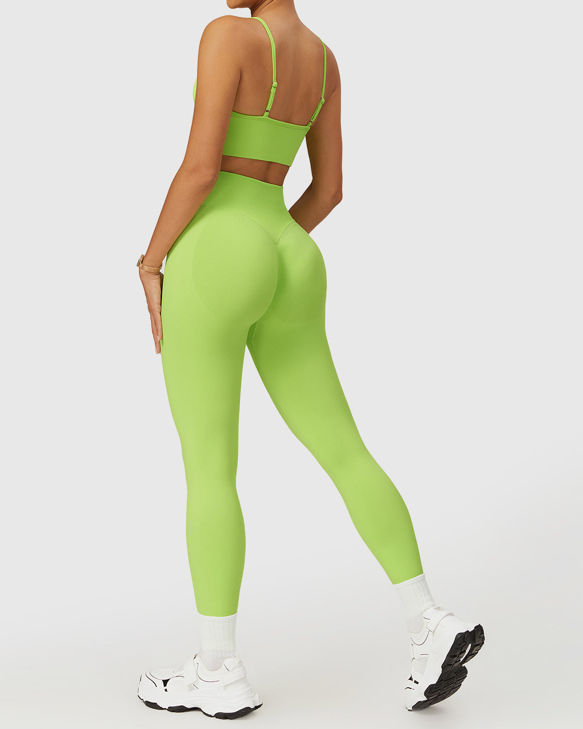 Seamless Leggings & Medium Impact Sports Bra