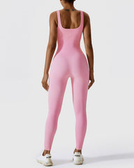 Sculpt Seamless Ribbed Cutout Unitard