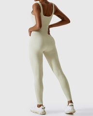 Sculpt Seamless Ribbed Cutout Unitard