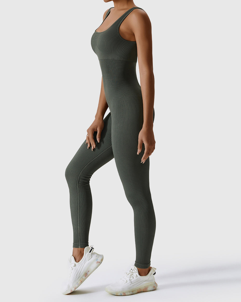 Sculpt Seamless Ribbed Cutout Unitard