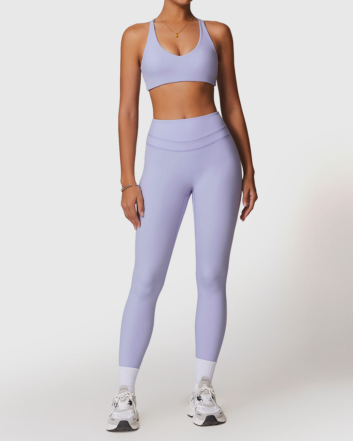 Durable, Lightweight Seamless Leggings Set for Workouts