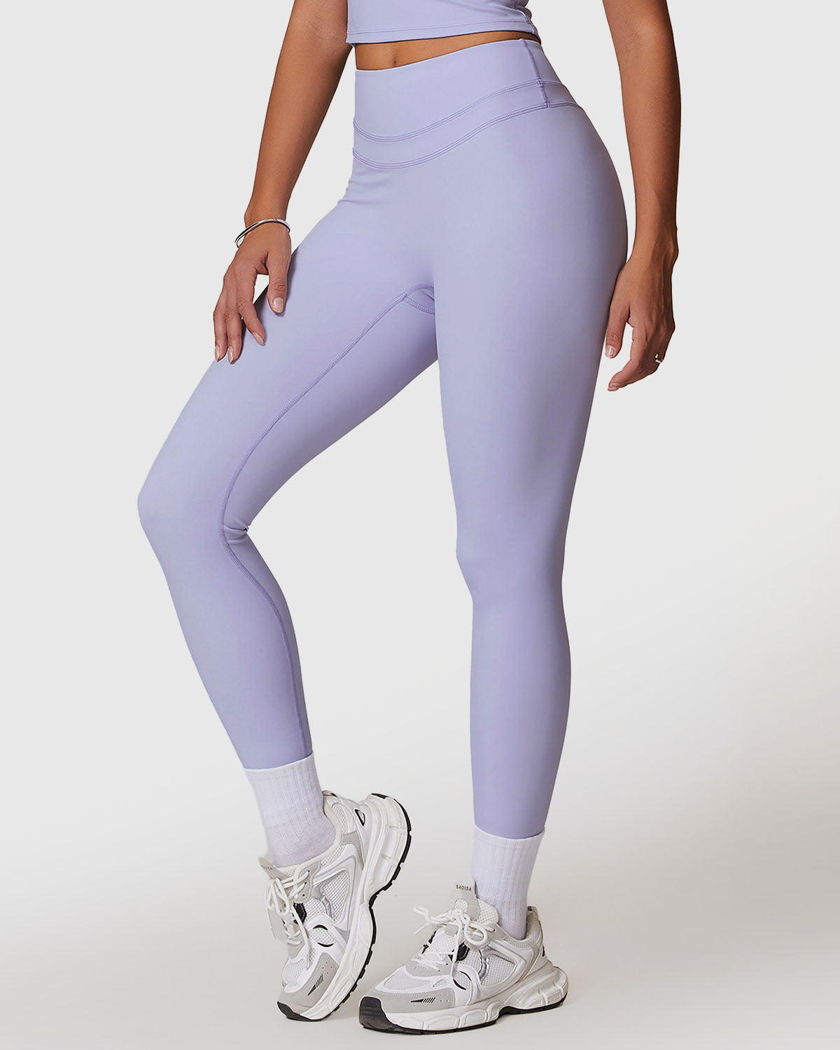 High Support, Moisture-Wicking High-Rise Leggings