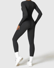 Seamless Leggings & Long Sleeve Top 