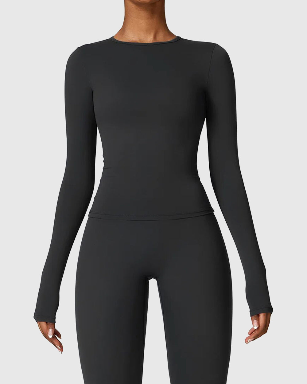 Black Long Sleeve Top 