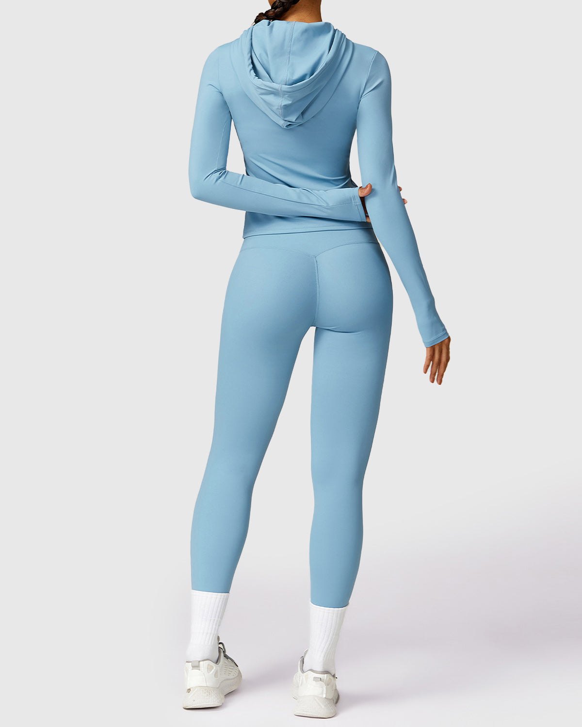 Light Blue Women's Yoga Set